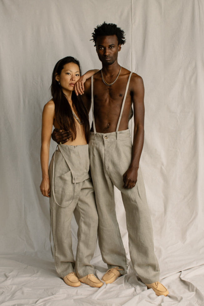 
                  
                    CROSSBACK JUMPSUIT / UNDYED
                  
                