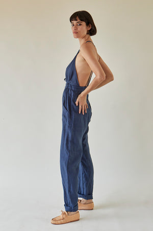 
                  
                    CROSSBACK JUMPSUIT / COBALT
                  
                