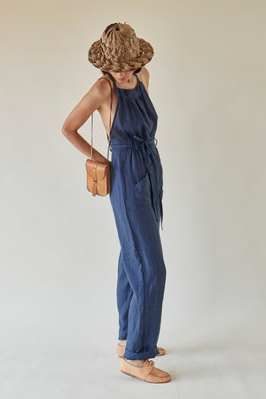 
                  
                    CROSSBACK JUMPSUIT / COBALT
                  
                