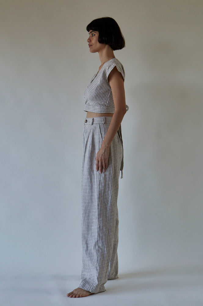 
                  
                    LINEN CHORESUIT / GINGHAM
                  
                
