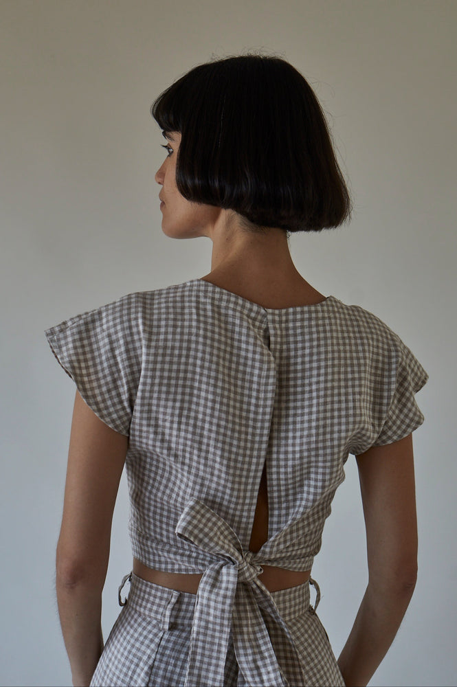 
                  
                    LINEN CHORESUIT / GINGHAM
                  
                